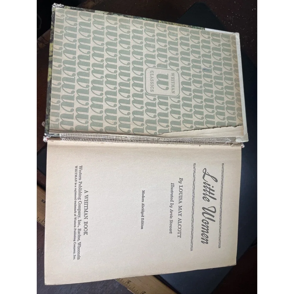 Little Women Louisa May Alcott Whitman Modern Abridged Hardcover